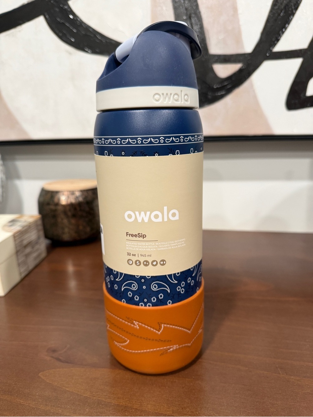 NWT 32 oz Owala Freesip - Not My First Rodeo